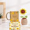 Golden Bloom Personalized Birthday Hamper Online