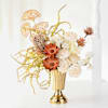 Golden Charm Dry Flowers Arrangement Online