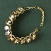 Buy Golden Clear Rhinestone Bracelet for Women