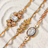 Gift Golden Dome Rakhi Hamper