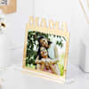 Gift Golden Elegance Personalized Photo Frame
