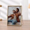 Gift Golden Elegance Personalized Photo Frame
