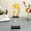 Buy Golden Event Trophy - Customized with Logo & Company Name