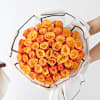 Shop Golden Flame Orange Roses Bouquet