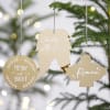 Golden Glow Personalized Christmas Ornament - Set Of 2 Online