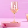 Gift Golden Glow - Personalized Couple Wine Glasses