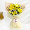 Golden Grace Women's Day Bouquet Online