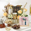 Golden Memories Personalized Anniversary Hamper Online