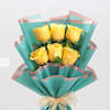 Buy Golden Sunshine Rose Bouquet For Dad