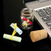 Gift Good Times Personalized USB Pendrive in Bottle- 64GB