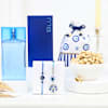 Good Vibes Evil Eye Bhaiya Bhabhi Rakhi Hamper Online