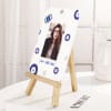 Gift Good Vibes Only - Personalized Photo Frame With Wooden Stand