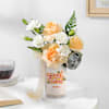 Shop Good Vibes Personalized Floral Can Arrangement