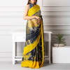 Shop Gorgeous Chiffon Saree With Block Print