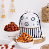 Shop Gourmet Dry Fruits And Metal Candle Diyas Diwali Hamper