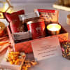 Gourmet Snacks And Candle Diwali Hamper - Customized With Logo Online