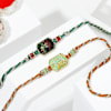 Gift Graceful Designer Rakhis - Set Of 2