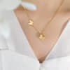 Shop Graceful Gold Butterfly Pendant Necklace