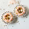 Graceful Gulab Parvati Diyas - Set Of 2 Online