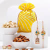 Graceful Jhumki Bhaiya Bhabhi Rakhi Hamper Online