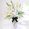 Graceful Lilies Rakhi Flower Box for Sister Online