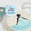 Graceful Personalized Birthday Celebration Cake Online