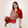 Graceful Red Women's Pashmina Stole Online