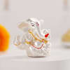 Gift Graceful Silver Gold Lord Ganesha Murti