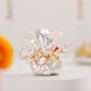 Graceful Silver Gold Lord Ganesha Murti Online