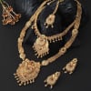 Grand Bridal Gold Polish Necklace Set Online