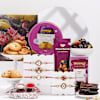 Grand Ties-Kundan Meenakari Rakhi Hamper Online