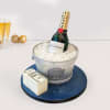 Grandiose Champagne Fondant Cake (5 Kg) Online