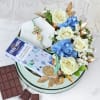 Grandiose Confections Floral Rakhi Gift Box Online