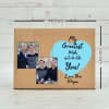 Shop Greatest Dad Personalized Wooden Photo Frame