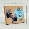 Gift Greatest Dad Personalized Wooden Photo Frame