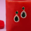 Buy Grecian Emerald Drop Pendant Set