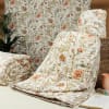 Green Reversible Jaipur Block Print Double Bed Quilt Online
