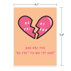 Gift Greeting Card - Best Friend - Single Piece