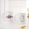 Gift Habibi And Habibti Personalized Couple Mugs - Set Of 2