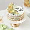 Hajj Mubarak Macaroon Vanilla Cake (One Kg) Online