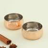 Shop Hammered Copper And Stainless Steel Dinner Set (Set of 5)
