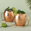 Hammered Copper Mugs (Set of 2) Online
