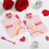Gift Hand Heart Personalized Couple's Hamper
