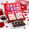 Hand Heart Personalized Couple's Hamper Online