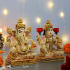 Gift Hand Painted Lakshmi And Ganesha Idols