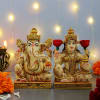 Hand Painted Lakshmi And Ganesha Idols Online