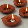 Shop Handcrafted Earthen Diya Set