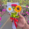 Shop Handcrafted Mix Floral Crochet Bouquet