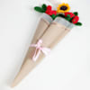 Buy Handmade Mother's Day Crochet Roses And Sunflower