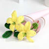 Handmade Mother's Day Crochet Yellow Lilies Bouquet Online